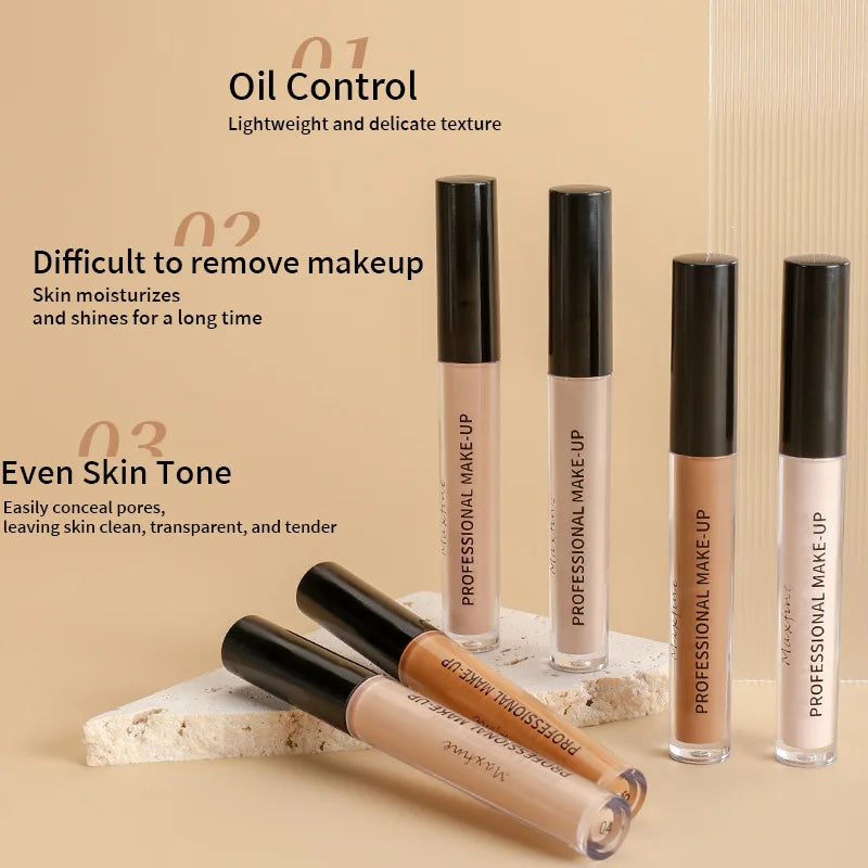 Flawless Concealer and Contour Liquid with Long Lasting Non Cakey Non Transfer Waterproof Formula for Foundation