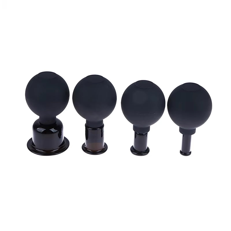 Massager for Face Rubber Cupping Massage Body Cup Facial Skin Lifting anti Cellulite Suction Glass Cup Vacuum Cupping Massage