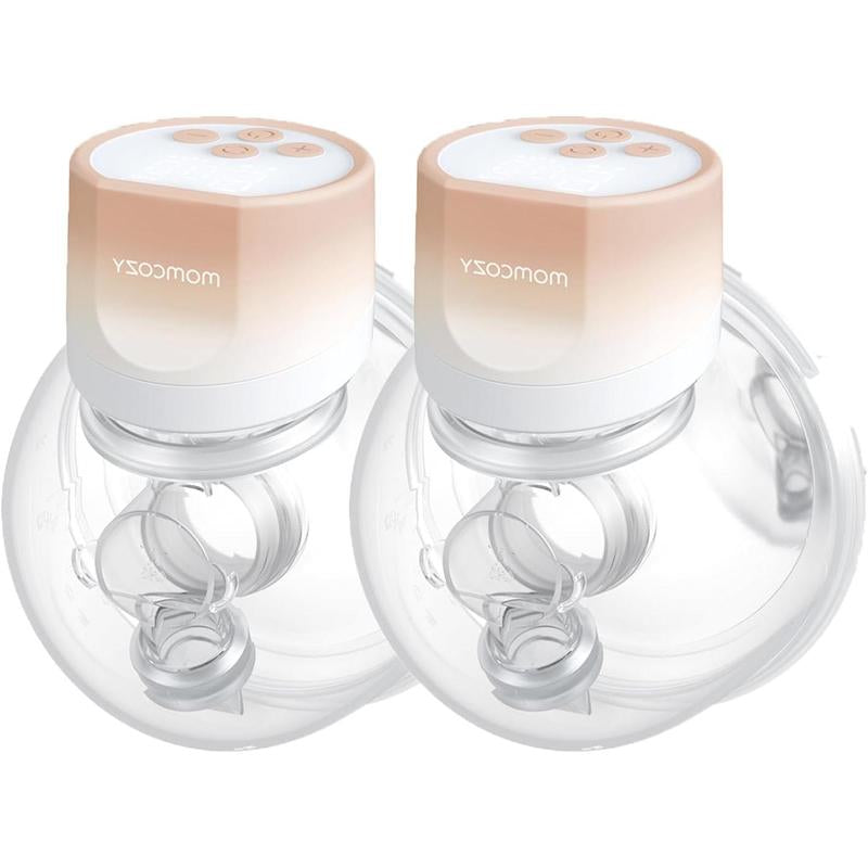 Momcozy Hands-Free Breast Pump S12 Pro, Wearable & Portable Pump with Soft Doublefit Flange, 3 Modes | 9 Levels Double Electric Pump, Smart Display, 24Mm,B