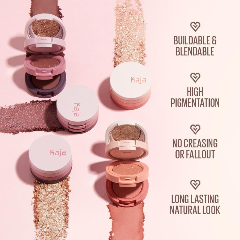 Beauty Bento Collection | Bouncy Shimmer Eyeshadow Trio | 01 Rosewater - Rose Tones | 2019 Allure Best of Beauty Award, Beauty Bento | Cruelty Free, K-Beauty Mini Palettes