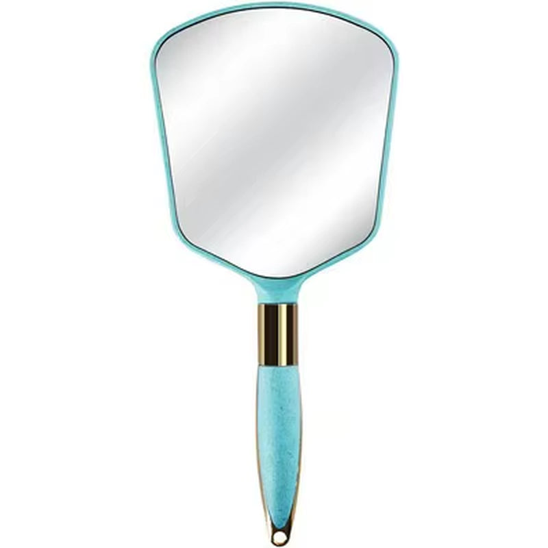 Lady Handheld Makeup Mirror Cosmetic Retro Mirror SPA Salon Makeup Birthday Gifts Female Portable Makeup Tools