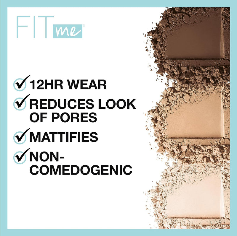 New York Concealer Instant Age Rewind, Sand, 6 Milliliters (Packaging May Vary) & New York Matte + Poreless Pressed Face Powder Makeup, Natural Beige, 8.5 Grams