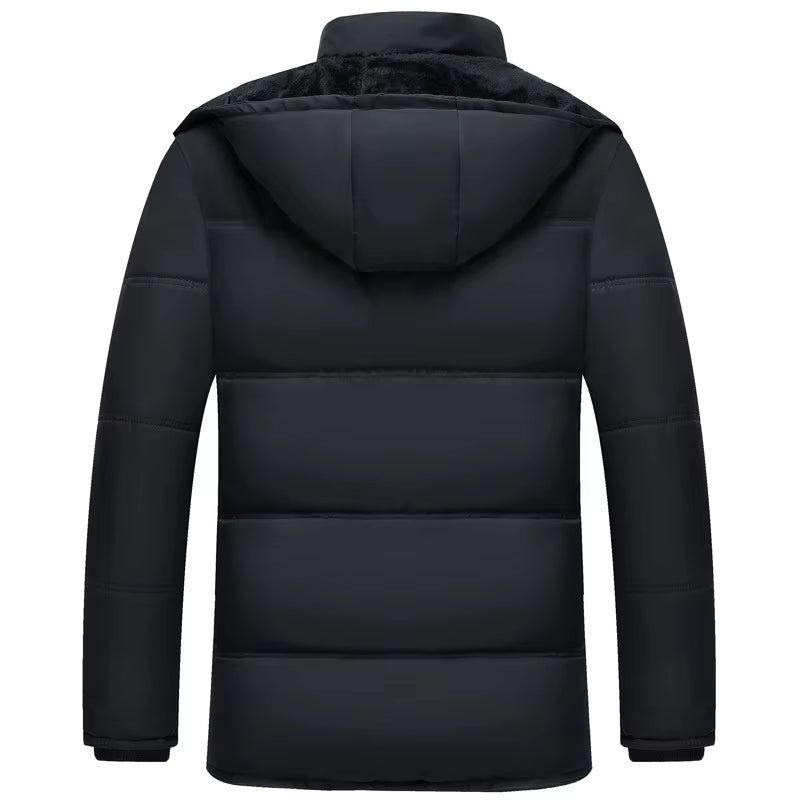 Winter Coat Men Fashion Mens Parkas Thicken Male Thick Warm Coat Parkas Hooded Winter Windproof Man Jacket for Men Clothes Parka