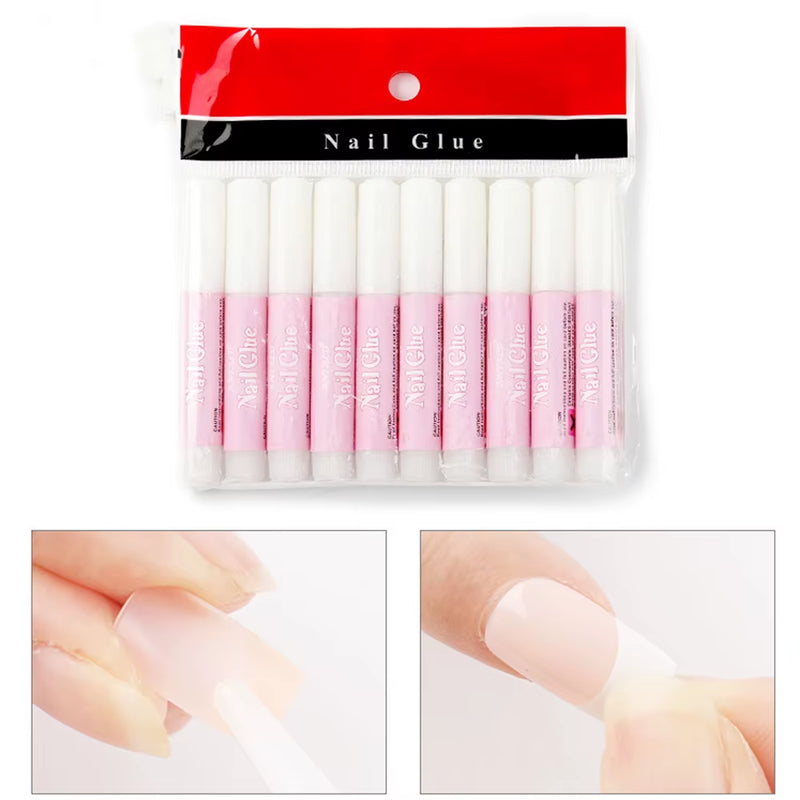 Professional Nail Glue | 50 PCS Nail Glue | Kellyzbeauty
