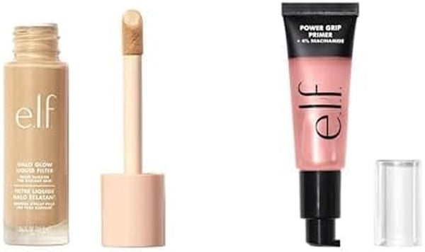 Halo Glow Liquid Filter + Power Grip Primer (4% Niacinamide)