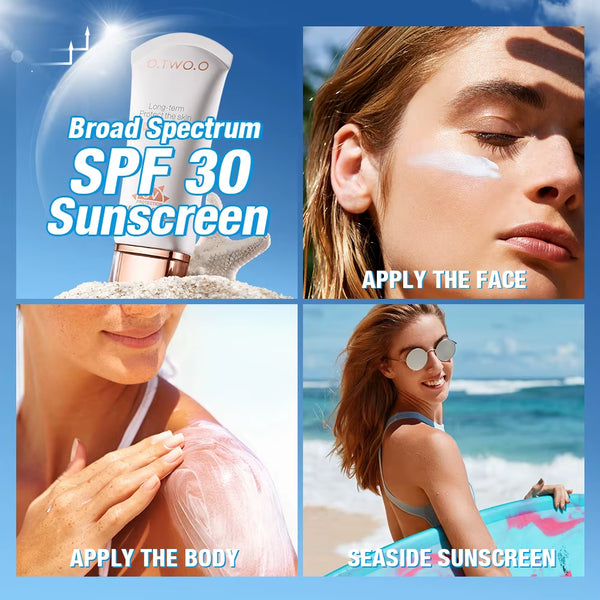 6Pcs Makeup Set Face Primer Liquid Concealer Sunscreen Whitening Sunblock SPF30+ Setting Compact Powder Cosmetics Kit