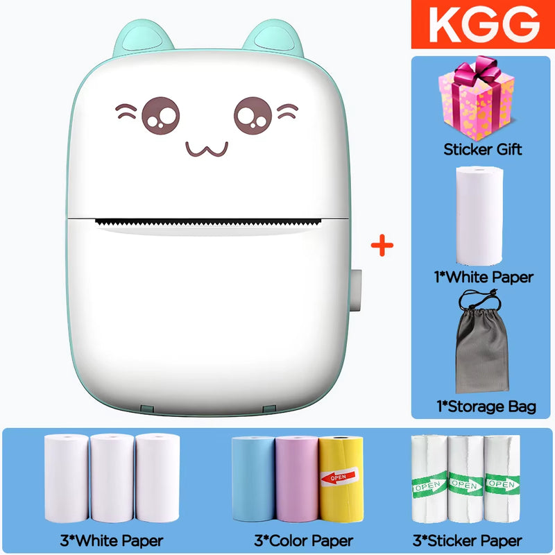 Portable Thermal Printer | Wireless Bluetooth Printer | Kellyzbeauty