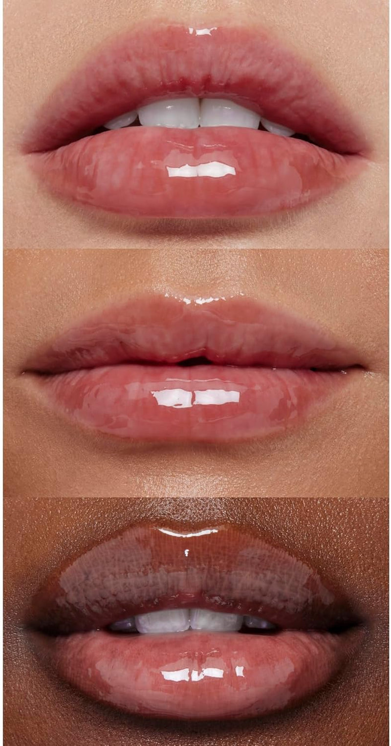 Glow Reviver Lip Oil, Nourishing Tinted Lip Oil for a High-Shine Finish, Infused with Jojoba Oil, Vegan & Cruelty-Free, Honey Talks