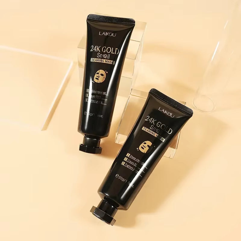 24k Gold Face Mask | Peel Off Mask | Kellyzbeauty