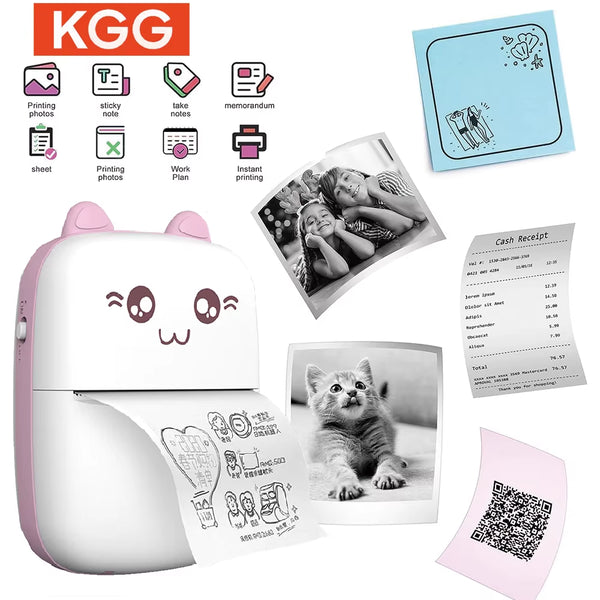 Portable Thermal Printer | Wireless Bluetooth Printer | Kellyzbeauty