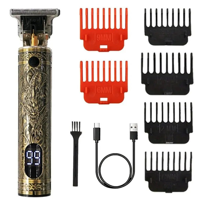 Three-Speed Variable Gear T9 Hair Clipper Shaving Hair Trimming Hair Trimming Electric Shaver Boyfriend Gift Barber Clippers