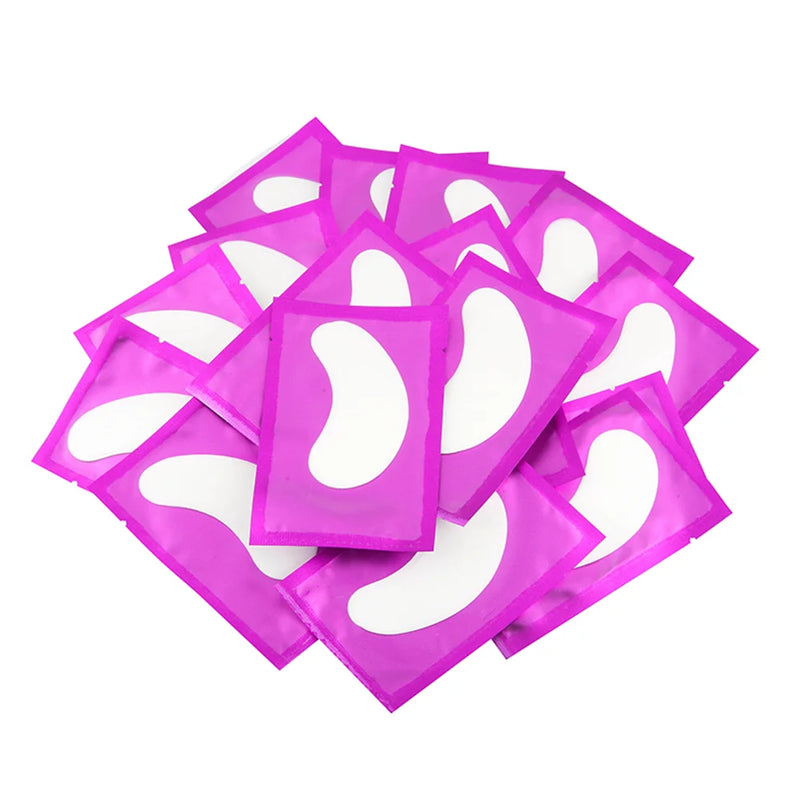 50Pairs/Lots Eye Patches Eyelash Extension under Eye Pads Hydrogel Patches for Extension Padding for Eyelash Extension Makeup