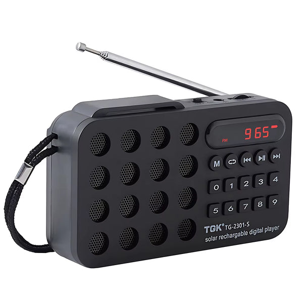 Solar Bluetooth Radio | Portable FM Receiver Radio |  Kellyzbeauty
