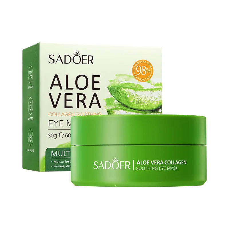 60Pc Seaweed Collagen Eye Patches under the Eyes Gel Patch for Edema Hydrogel Eye Patch from Dark Circles Patches Eye Mask Korea