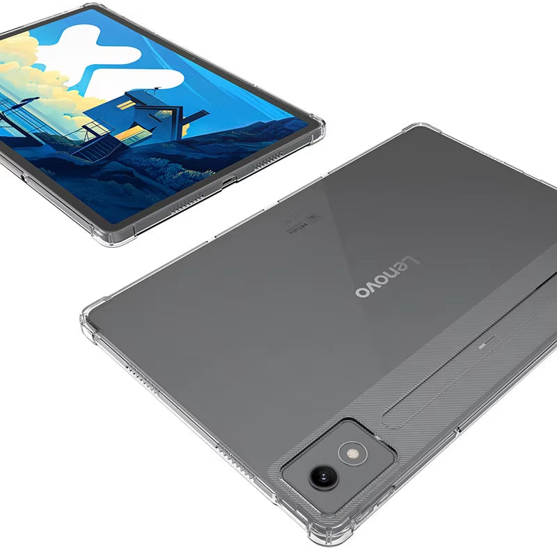 Xiaoxin Pad Pro 12.7Inch 2025 Protective Case TB375FC/TB373FU 12.7"Thickened Soft Airbag Transparent TPU Tablet Cases