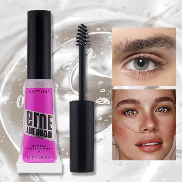Eyebrow Shaping Gel Transparent Waterproof Eyebrow Shaping Gel Natural Long Lasting 3D Eyebrow