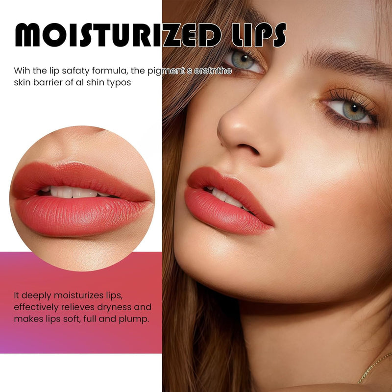 “Long-Lasting Matte Lip Tint – Waterproof Peel Off Stain”
