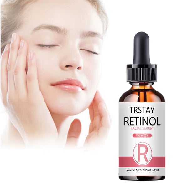 Retinol Face Serum 2.5% with Hyaluronic Acid anti Wrinkle Whitening Moisturizing Brightening Retinol Essence Skin Care