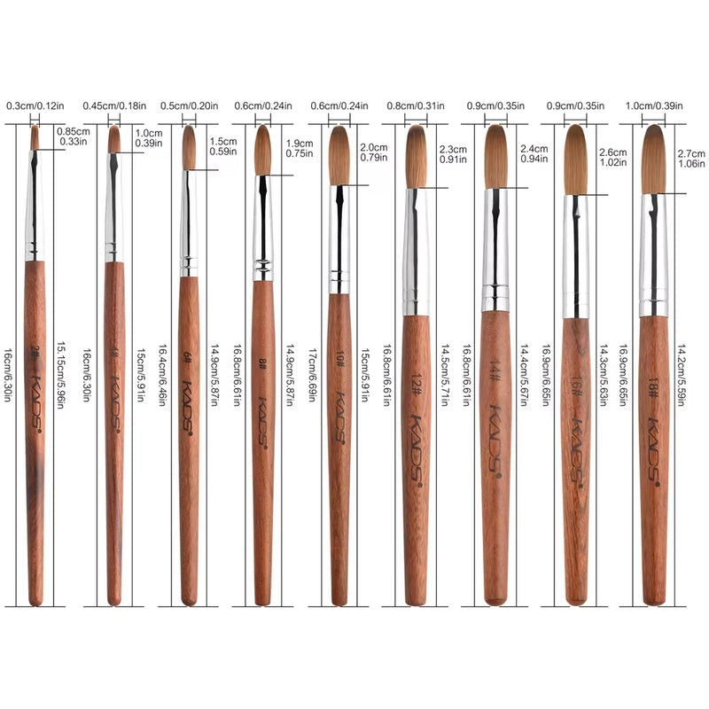Acrylic Nail Brush | Professional Nail Brush | Kellyzbeauty