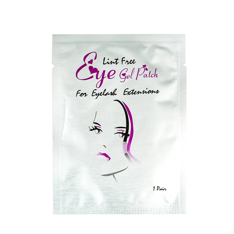 50Pairs/Lots Eye Patches Eyelash Extension under Eye Pads Hydrogel Patches for Extension Padding for Eyelash Extension Makeup