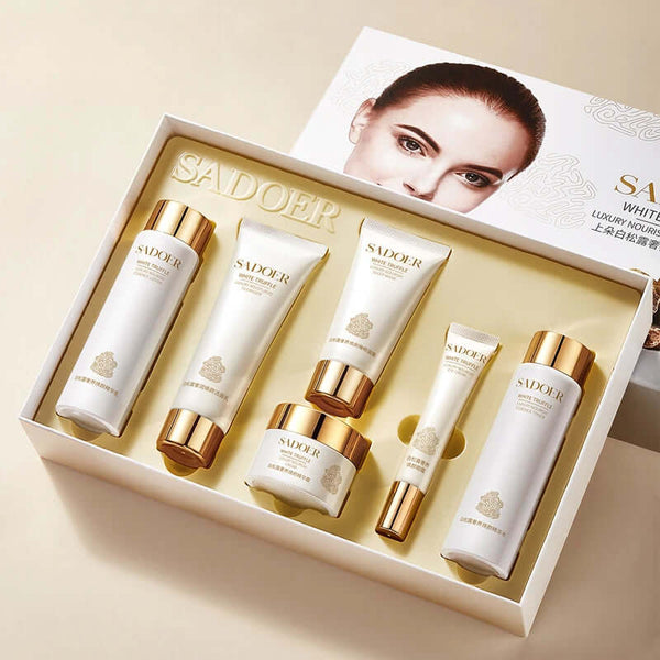 Skin Care Set Deep Hydrating Anti-Wrinkle Anti-Aging Dark Circle Whitening Clean Moisturizing Nicotinamide Aloe Skin Care