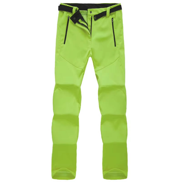 New Winter Womens Outdoor Pants Thick Fleece Softshell Sports Trousers Hiking Trekking Ski Waterproof Women Pants PM21