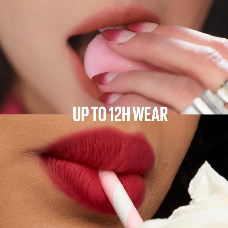 Teddy Tint, Lip Stain, Soft Lip Tint, Light Feel, 12Hr Wear, Sheer or Blurred Finish, Knee High