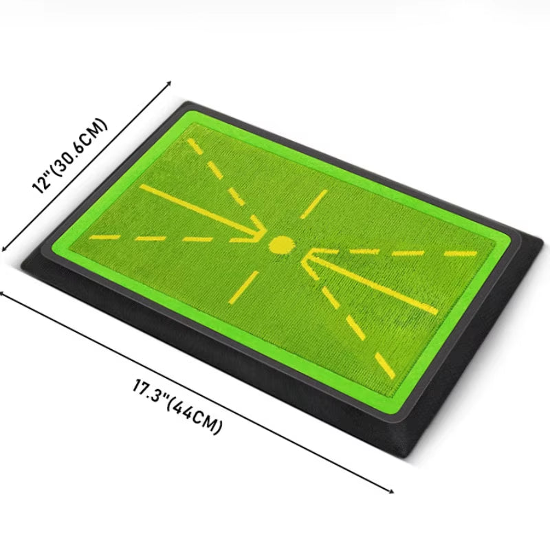 High Quality Golf Training Pad for Swing Detection Batting Ball Trace Directional Mat Swing Path Pads Swing Practice Pads