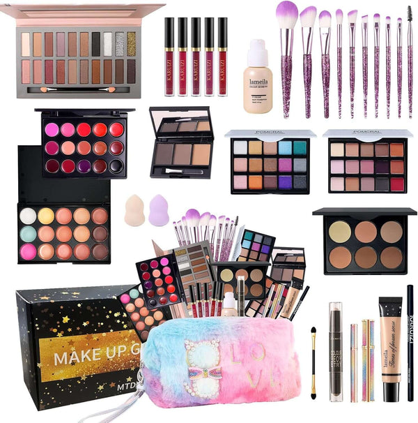 All in One Makeup Set for Women,Makeup Sets for Teens,Makeup Gift for Girls,Teen,Women,Travel Makeup Kit, Makeup Gift Set for Women,Girls
