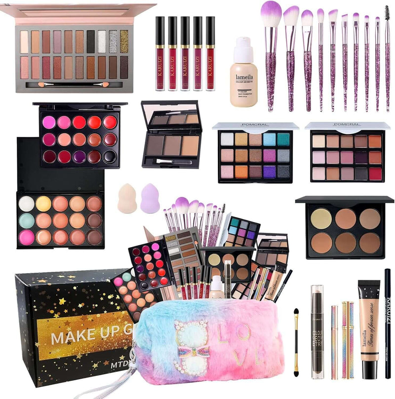 All in One Makeup Set for Women,Makeup Sets for Teens,Makeup Gift for Girls,Teen,Women,Travel Makeup Kit, Makeup Gift Set for Women,Girls