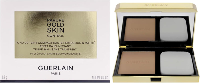Parure Gold Skin Control Matte Compact Foundation - 1N Very Light Skin with Neutral Beige Undertones Foundation (Refillable) Women 0.3 Oz
