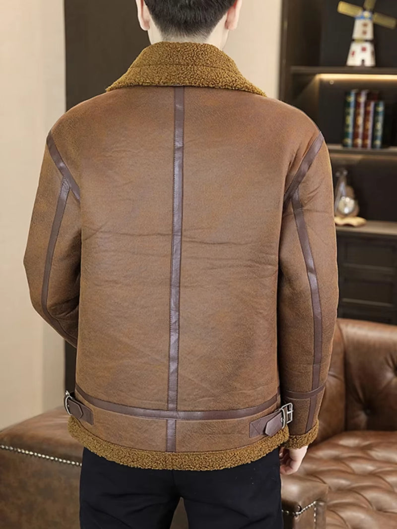 Men's Winter Jacket | Men's Faux Fur Jacket | Kellyzbeauty