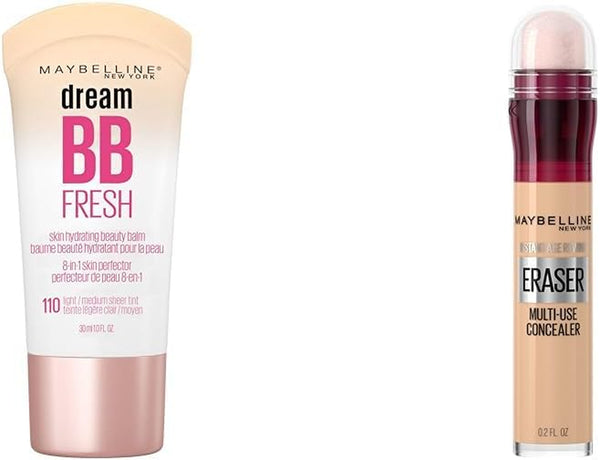 BB Fresh 110 Light/Medium & New York Multi-Use Concealer and Contour Product