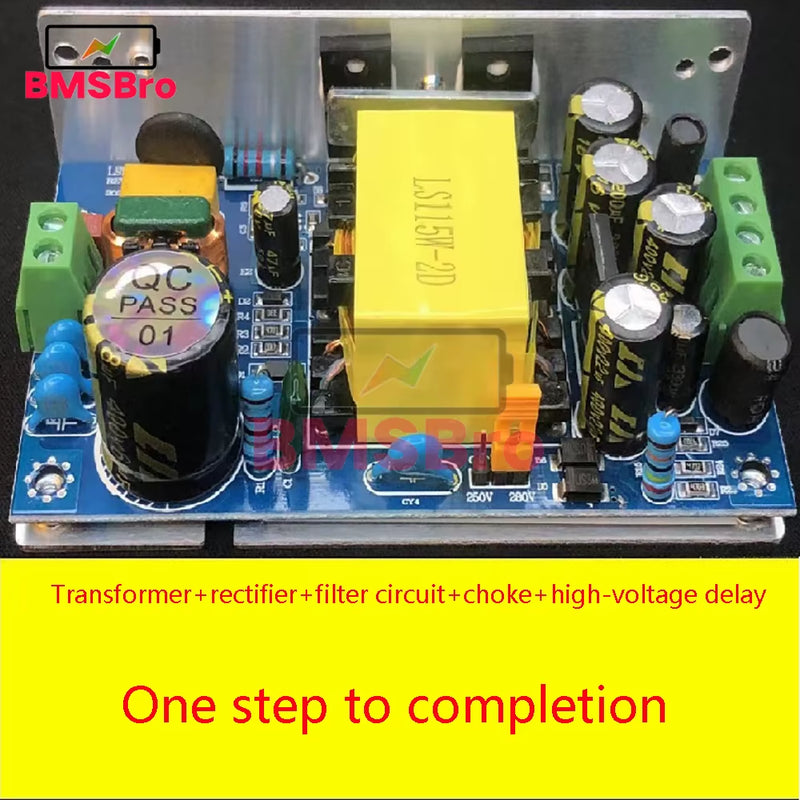 Tube Preamp Switch Power Supply Valve Amplifier Transformer Cattle 95V-265V Output 6.3V 280V with Shield Cover