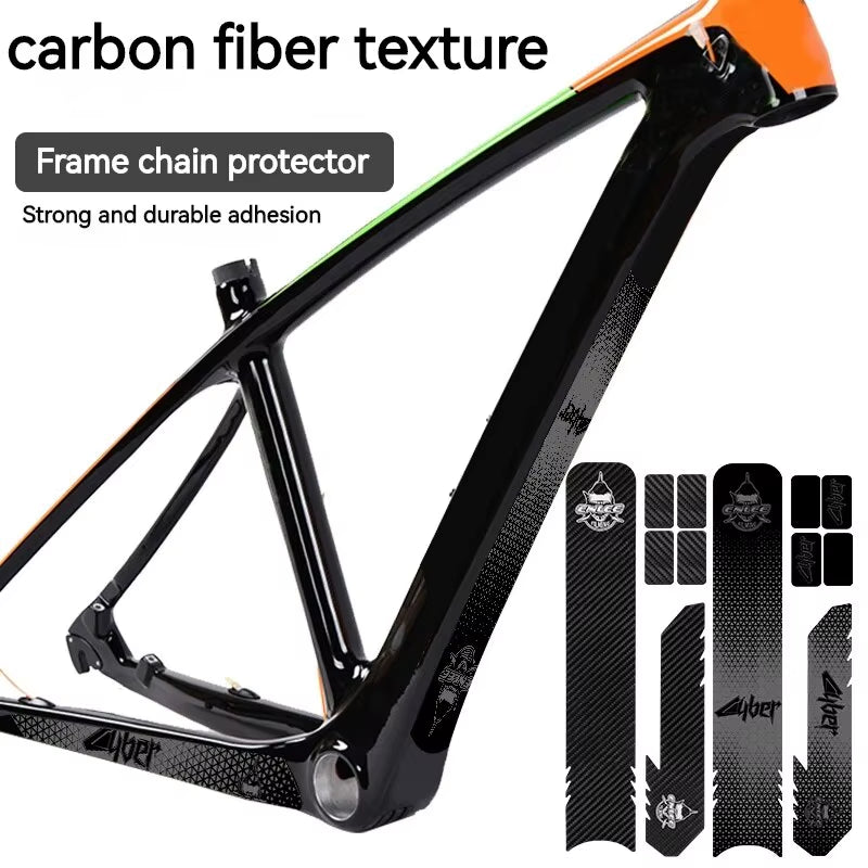 Bicycle Frame Protection Sticker MTB Removable Bike down Tube Anti-Scratch Sticker Tape Protector Cycling Accessories