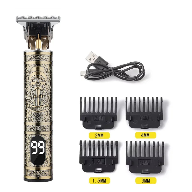 Three-Speed Variable Gear T9 Hair Clipper Shaving Hair Trimming Hair Trimming Electric Shaver Boyfriend Gift Barber Clippers