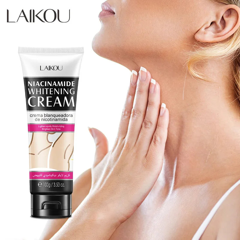 100G  Nicotinamide Body Cream Lighten Spots Moisturizing and Hydrating Brighten Skin Tone Skin Care