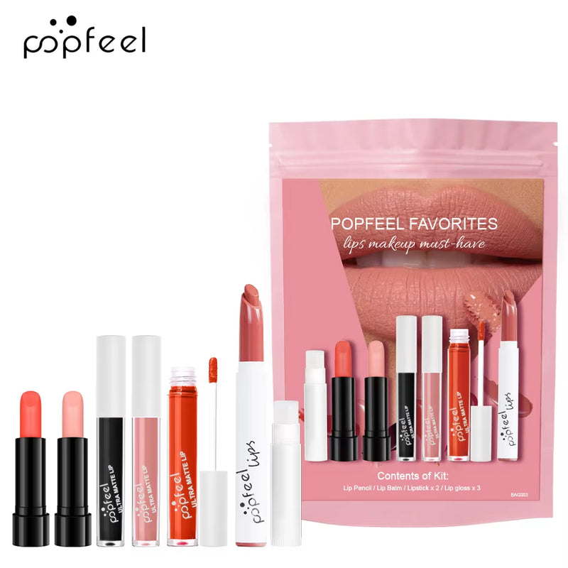 Favorites Kit Mini Makeup Kit, Mini Eye Makeup Kit, Mini Lip Makeup Kit, Eyeshadow Eyeliner Lipgolss