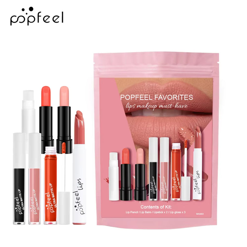Favorites Kit Mini Makeup Kit, Mini Eye Makeup Kit, Mini Lip Makeup Kit, Eyeshadow Eyeliner Lipgolss