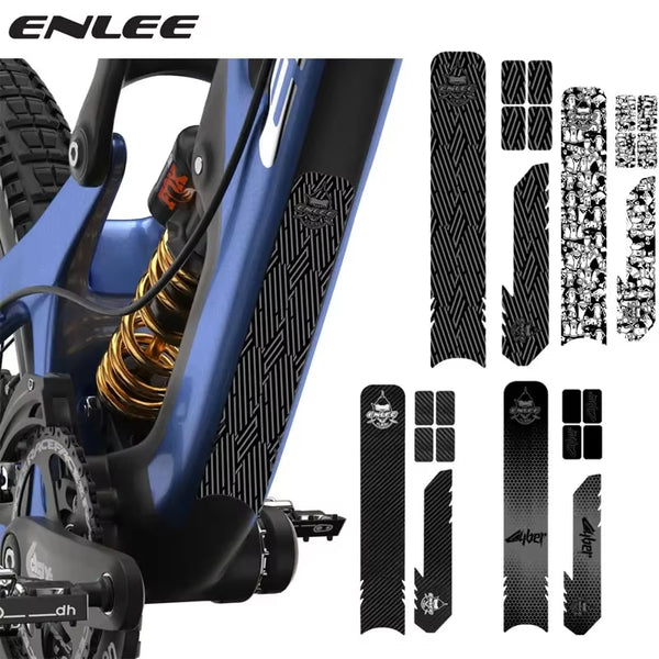 Bicycle Frame Protection Sticker MTB Removable Bike down Tube Anti-Scratch Sticker Tape Protector Cycling Accessories