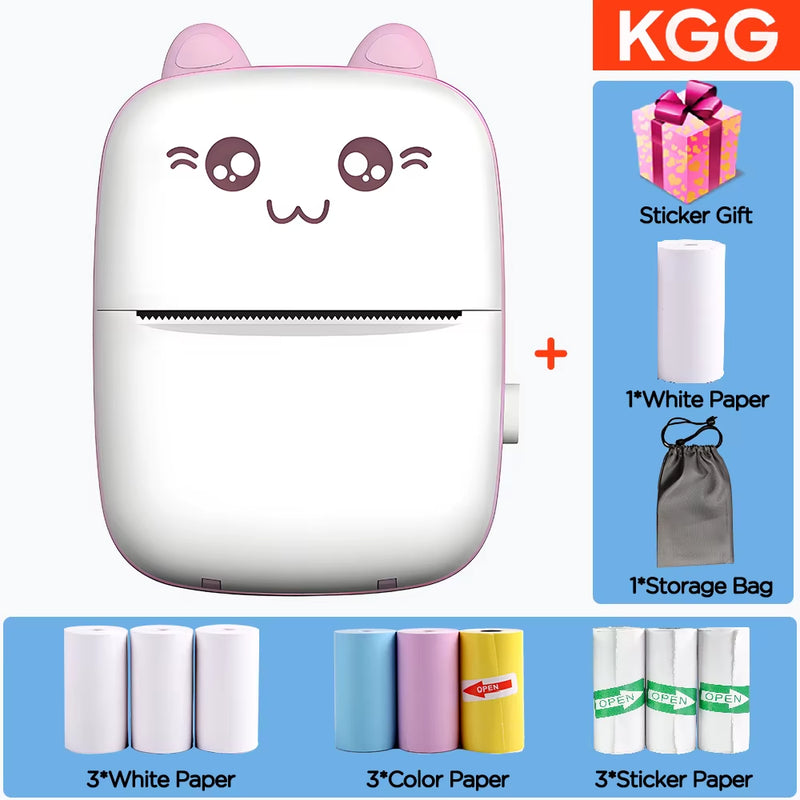 Portable Thermal Printer | Wireless Bluetooth Printer | Kellyzbeauty