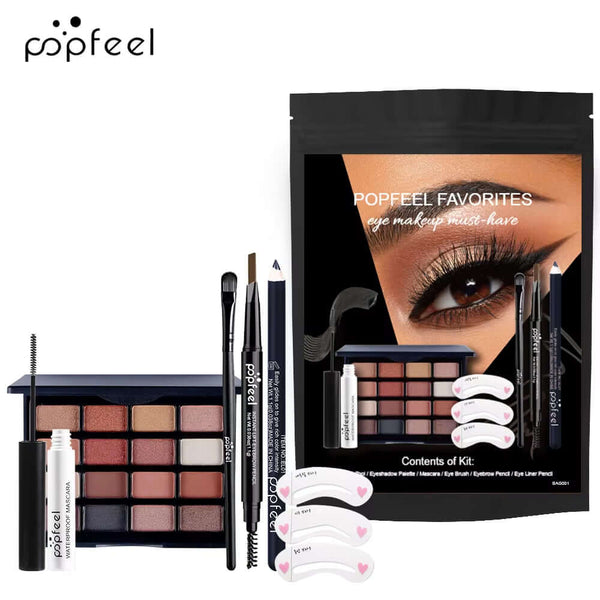 Favorites Kit Mini Makeup Kit, Mini Eye Makeup Kit, Mini Lip Makeup Kit, Eyeshadow Eyeliner Lipgolss