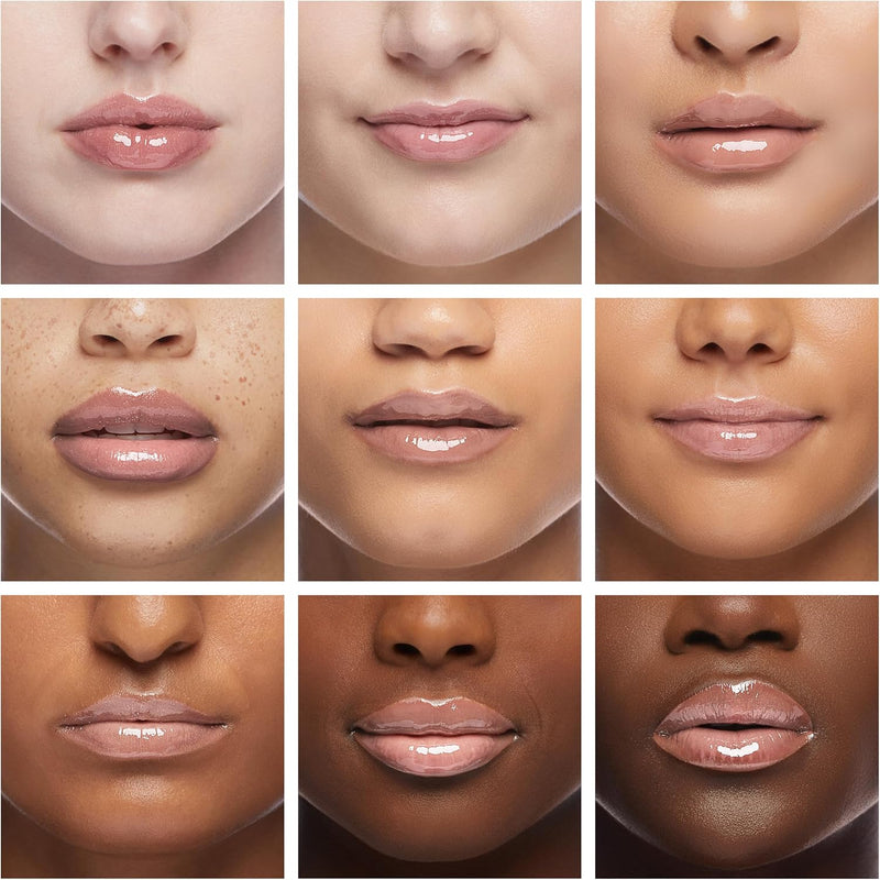 New York Lifter Gloss, Hydrating Lip Gloss with Hyaluronic Acid, High Shine for Fuller Looking Lips, XL Wand for One-Swipe Application, Ice, Light Pink, 5.4 Ml
