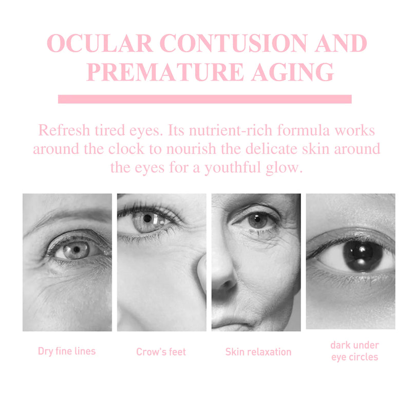 Retinol Eye Cream Stick Lifting Fade Fine Line Remove Dark Circles Eye Bags anti Puffiness Moisturizing Smoothing Eye Skin Care