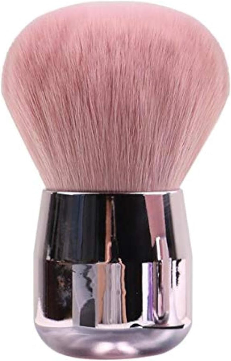 Powder Foundation Brush, Nail Art Dust Brush, Multi Purpose Make up Brush Perfect for Powder Liquid Cream Buffing Stippling Makeup Tools (Pink)