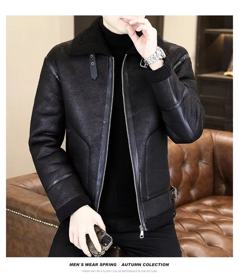 Men's Winter Jacket | Men's Faux Fur Jacket | Kellyzbeauty