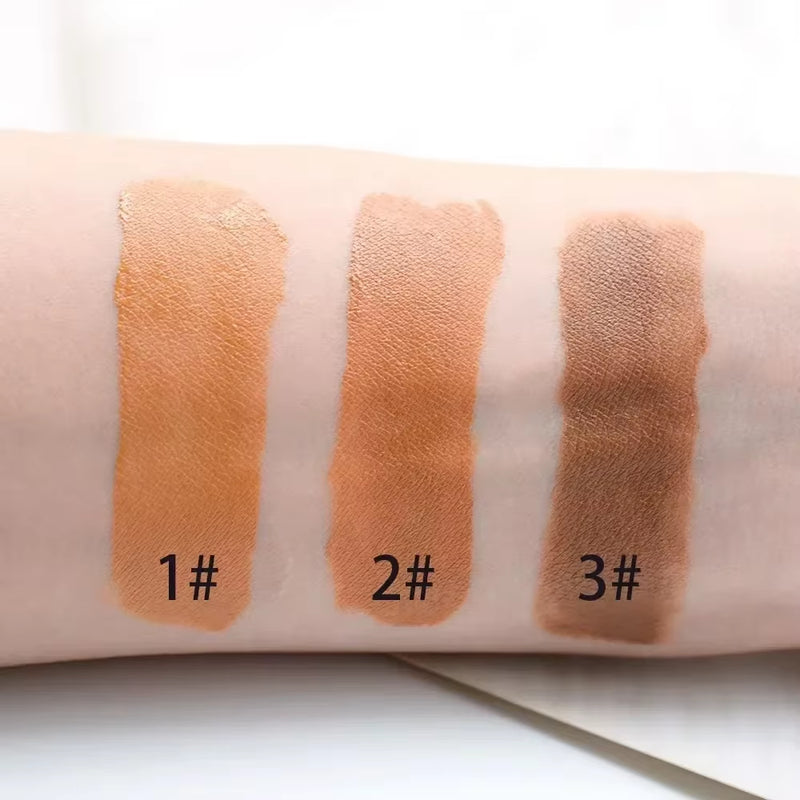 30Ml Liquid Foundation Dark Skin Dedicated Foundation Cosmetic 30G Micolor Fit Me 2 in 1 Matte Black Skin Poreless Powder Set