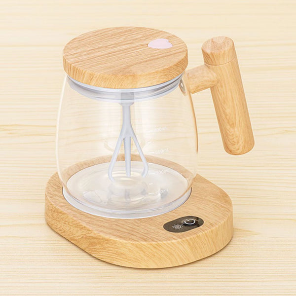 Electric Mixing Mug Multipurpose Heater Pad Coffee Mug Warmer for Coffee/Milk/Protein Powder High Speed 400Ml Self Stirring Cup