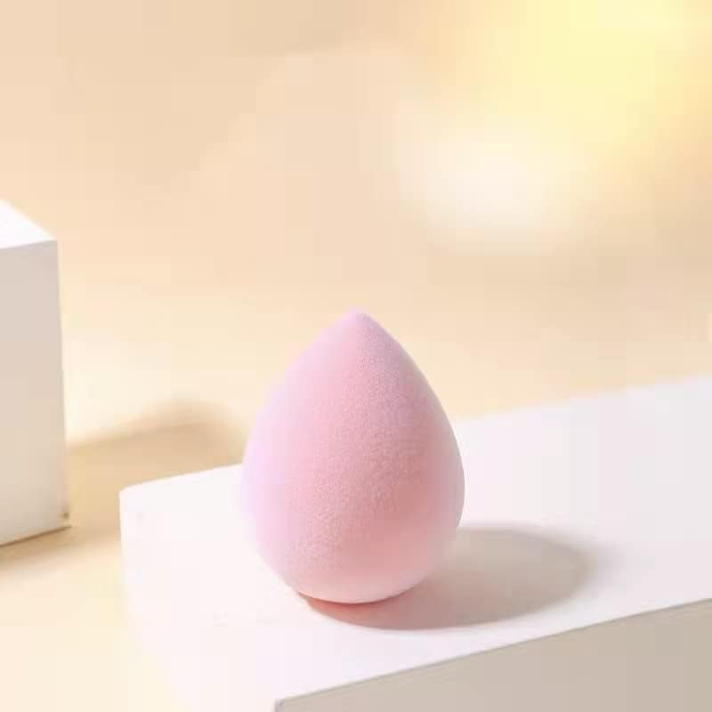 Makeup Sponge Set Mixed Multi-Color, Use Beauty Eggs for Wet and Dry Face, Make-Up Puff, Flawless, Four Pink Outfits (10 X 10 X 6 (4PCS))
