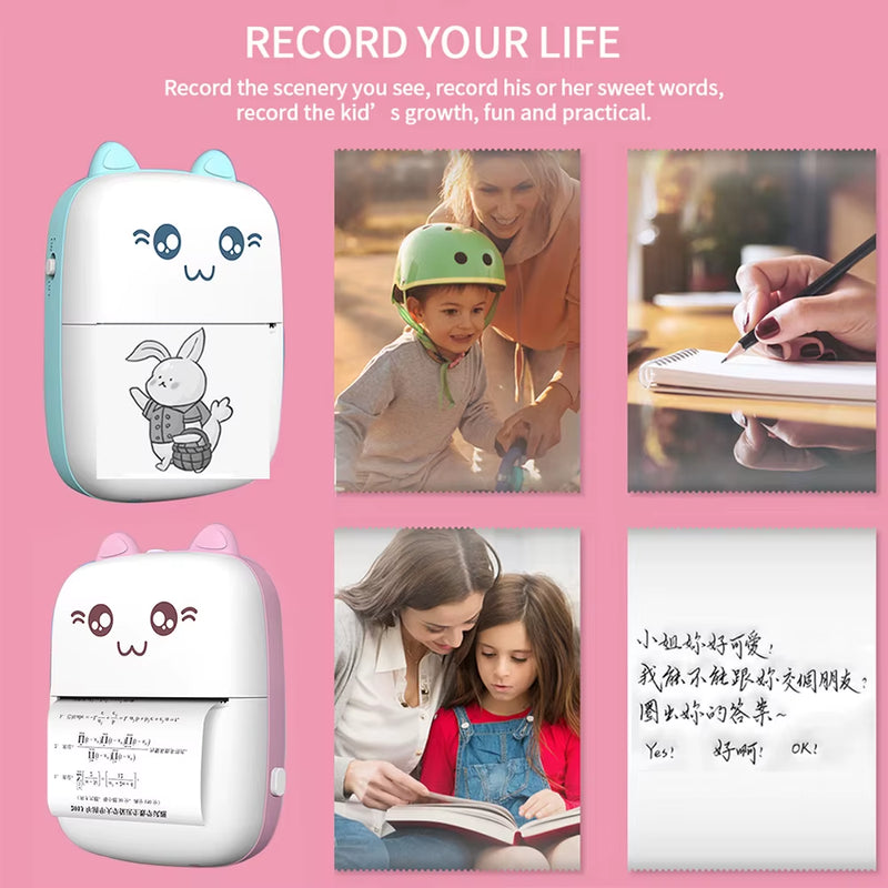 Portable Thermal Printer | Wireless Bluetooth Printer | Kellyzbeauty